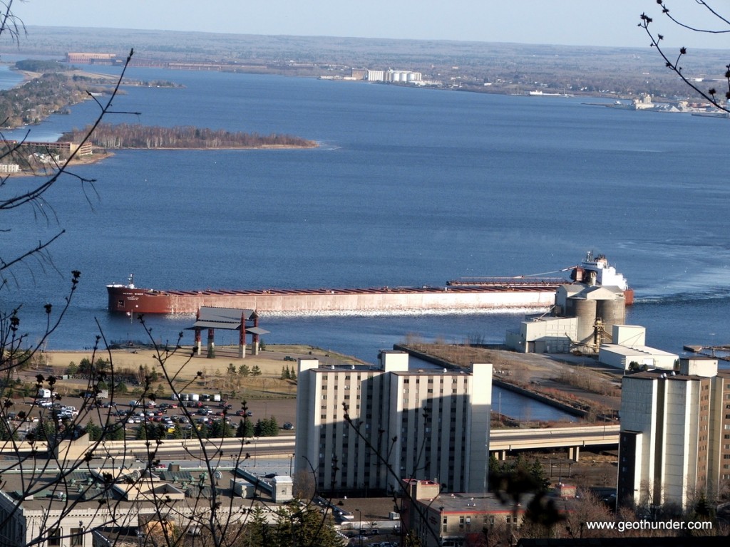 Taconite Loaded Ship Duluth MN Geothunder Main